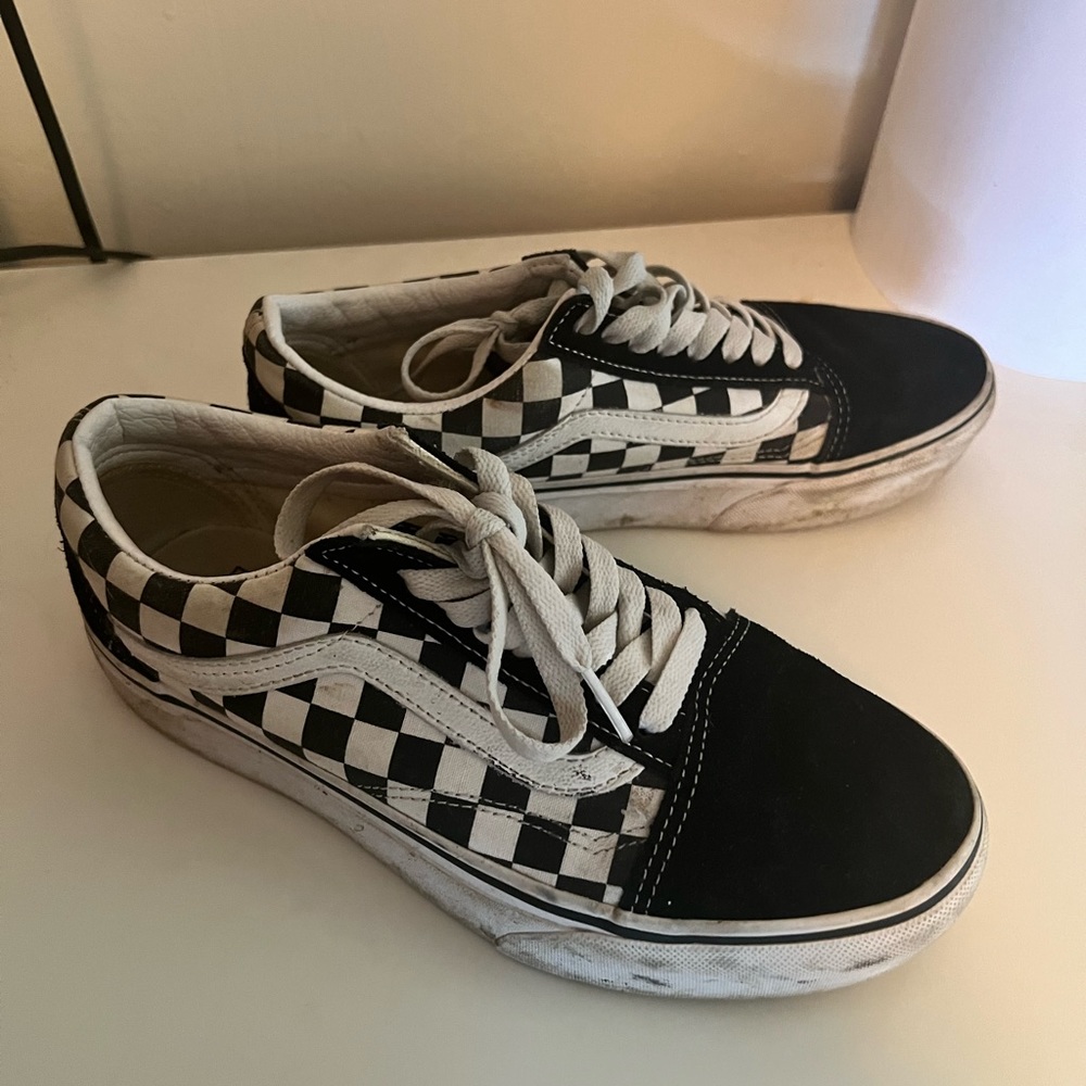 Checked platform vans - Picture 3 of 4